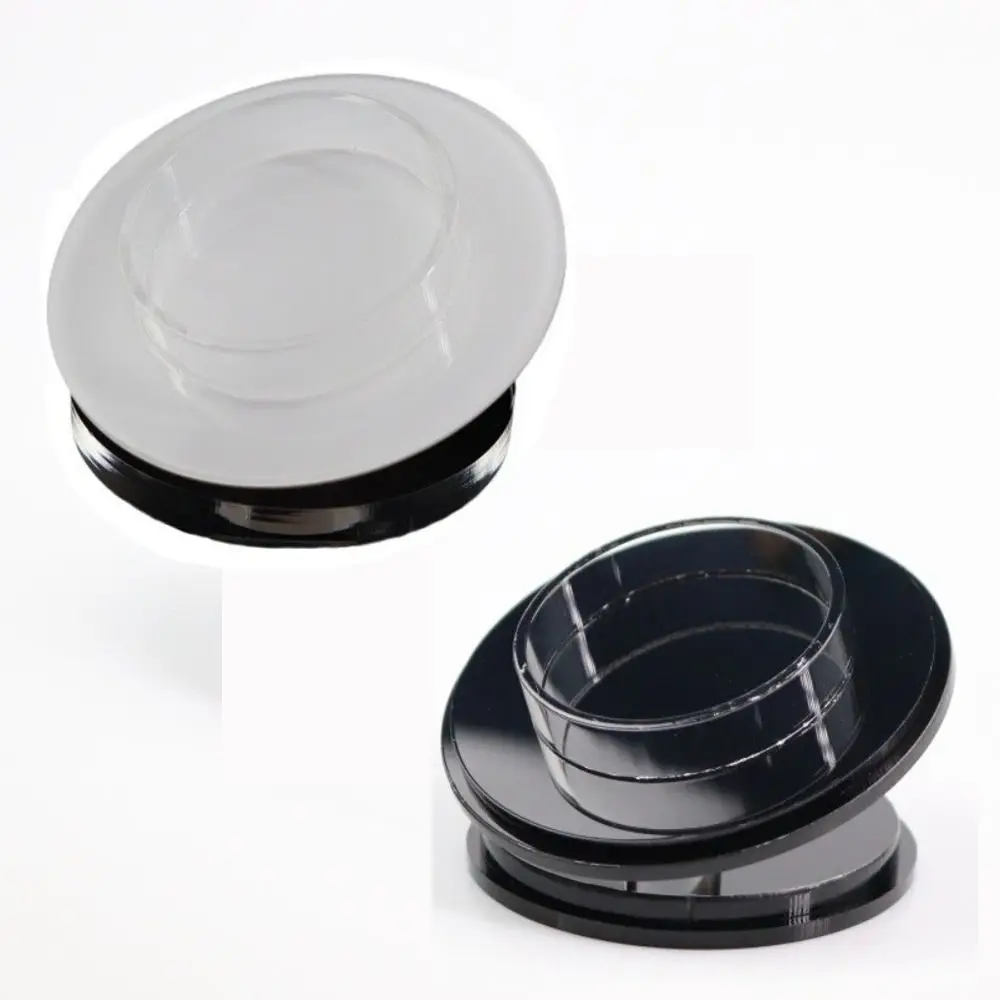 

New Acrylic Bracelet Bangle Display Plate Round Bracelet Photo Props Bracelet Organizer Transparent Jewelry Storage Tray