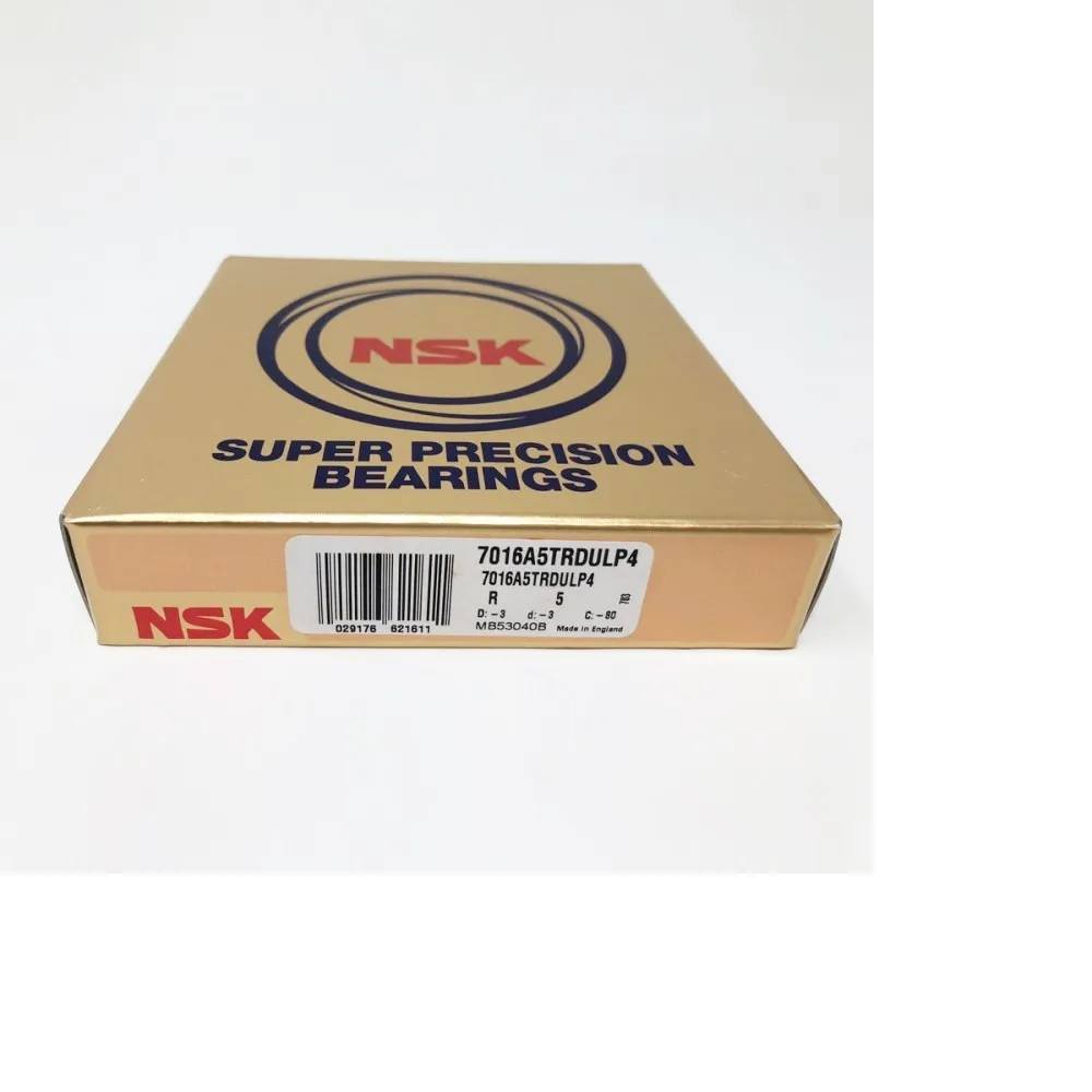 

Подшипники NSK 7016 A5TYNSULP4, высокоточные, 7016A5 SULP4, 80x125x22 мм