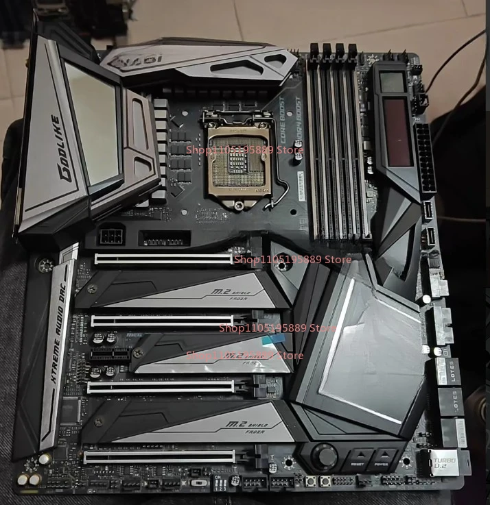 

Материнская плата MSI MEG Z390 GODLIKE, поддержка 1151-контактного разъема DDR4