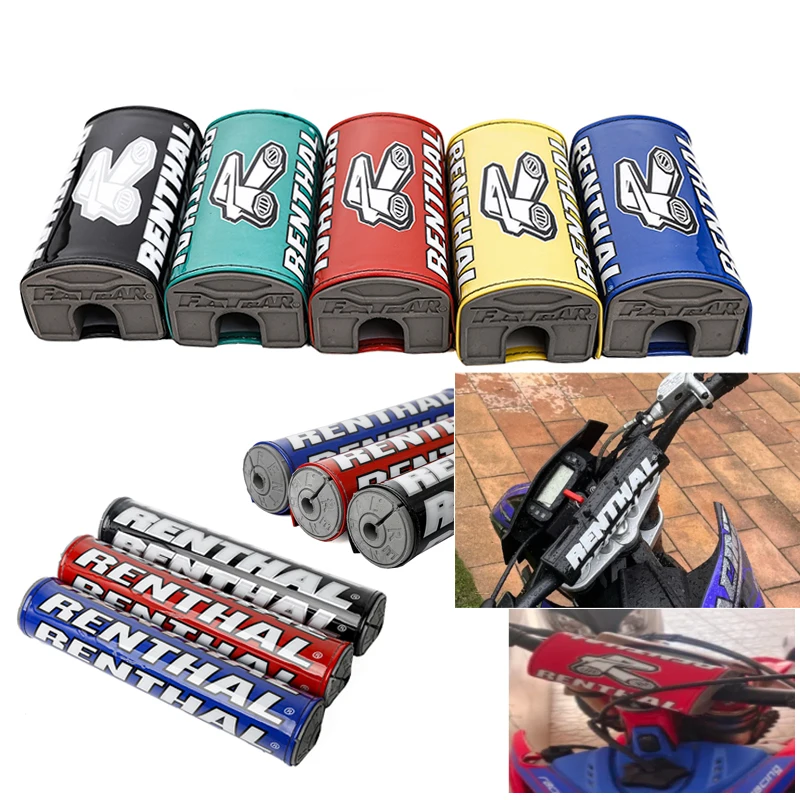 دراجة نارية ترابية حفرة وسادة مربعة ، وسادة صدر إسفنجية متقاطعة ، وسادة مقود موتوكروس هوندا ياماها ، وسادة مقود ، 1-VA