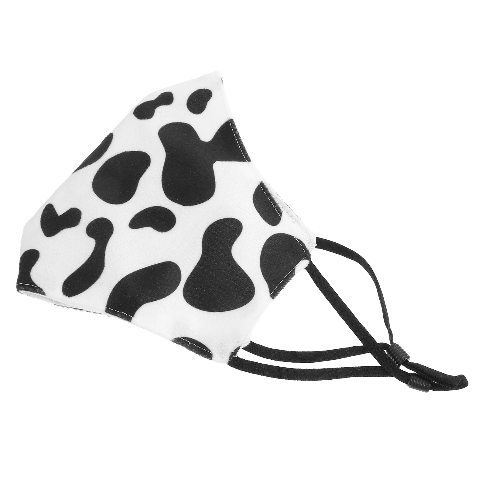 قناع بنمط البقرة، غطاء فم واقٍ من القطن مقاوم للغبار وجيد التهوية لمرض الجهاز التنفسي للبالغين، قناع وجه مضاد للتلوث