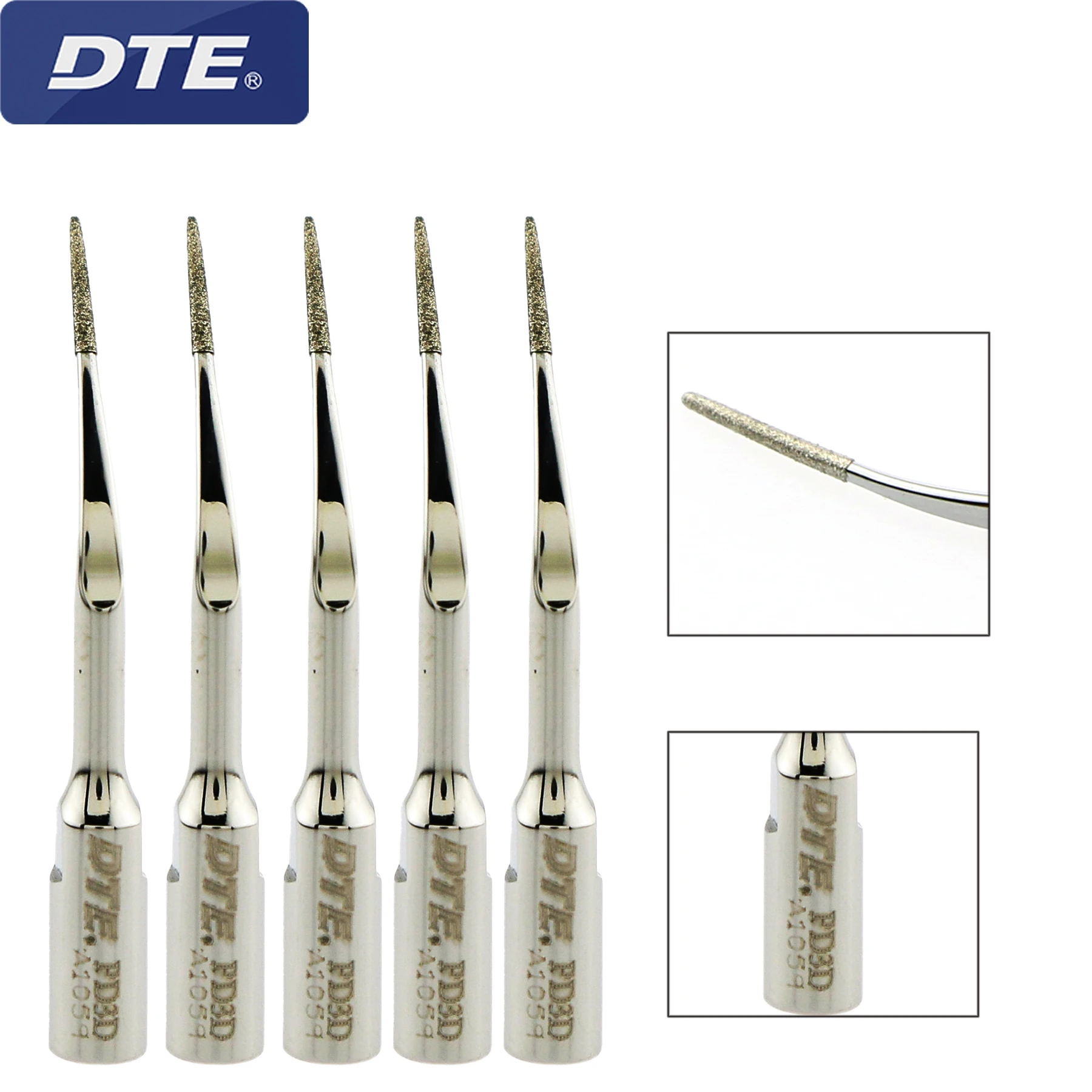 DTE Original Dental Ultrasonic Piezo Scaler Tips PD3D Scaling Perio Endo Fit DTE/NSK SATELEC Handpiece