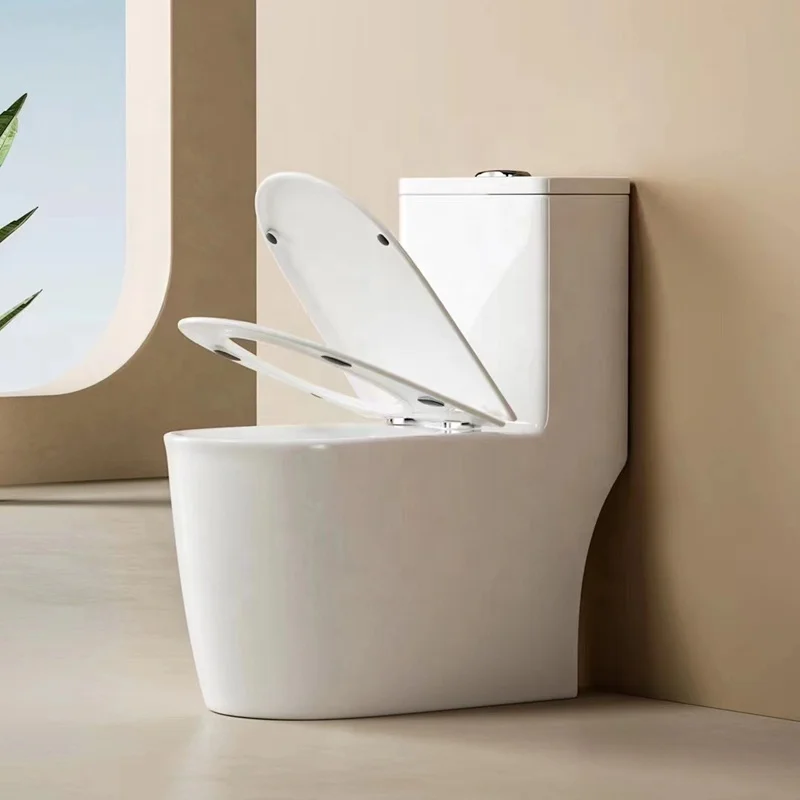 Nuovi articoli sanitari Bagno WC montati a pavimento Fabbrica cinese di sgabelli WC in ceramica a doppio scarico