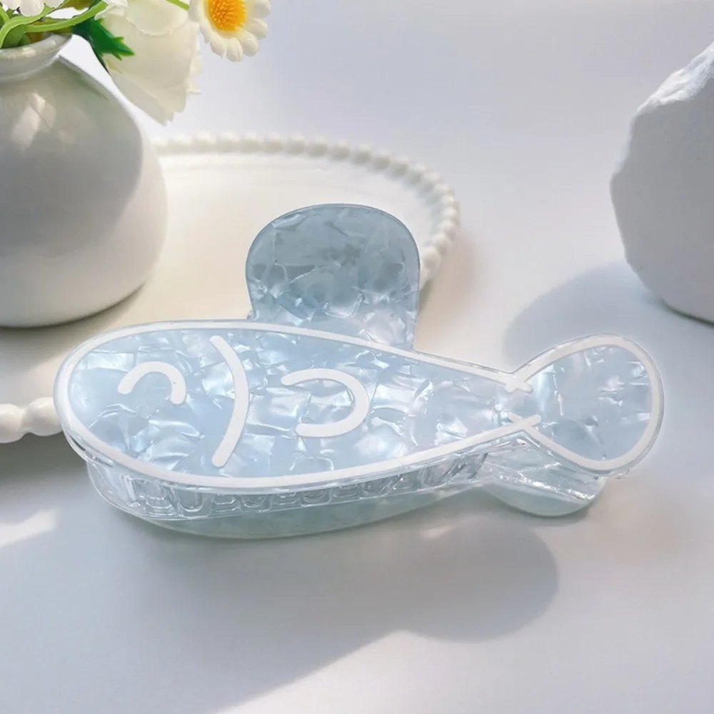 

Cute Sardines Hair Claw Clip Non Slip Lightweight Hairpin Simple Design Cartoon Hair Barrettes Girls Accessories