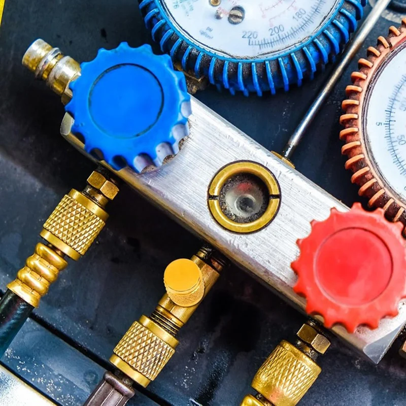 غطاء مضيئة 1/4، نحاس دائري مع ختم حلقة دائرية من النيوبرين، غطاء صمام HVAC، غطاء قفل المبردات، غطاء قفل HVAC
