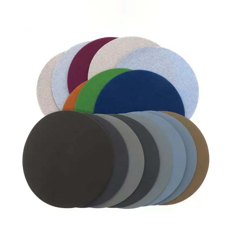 20/50/100 Pcs 4 Inch Wet Dry Sanding Paper 100mm 60-10000 Grit Hook And Loop Sandpaper Electrostatic Planting Silicon Carbide