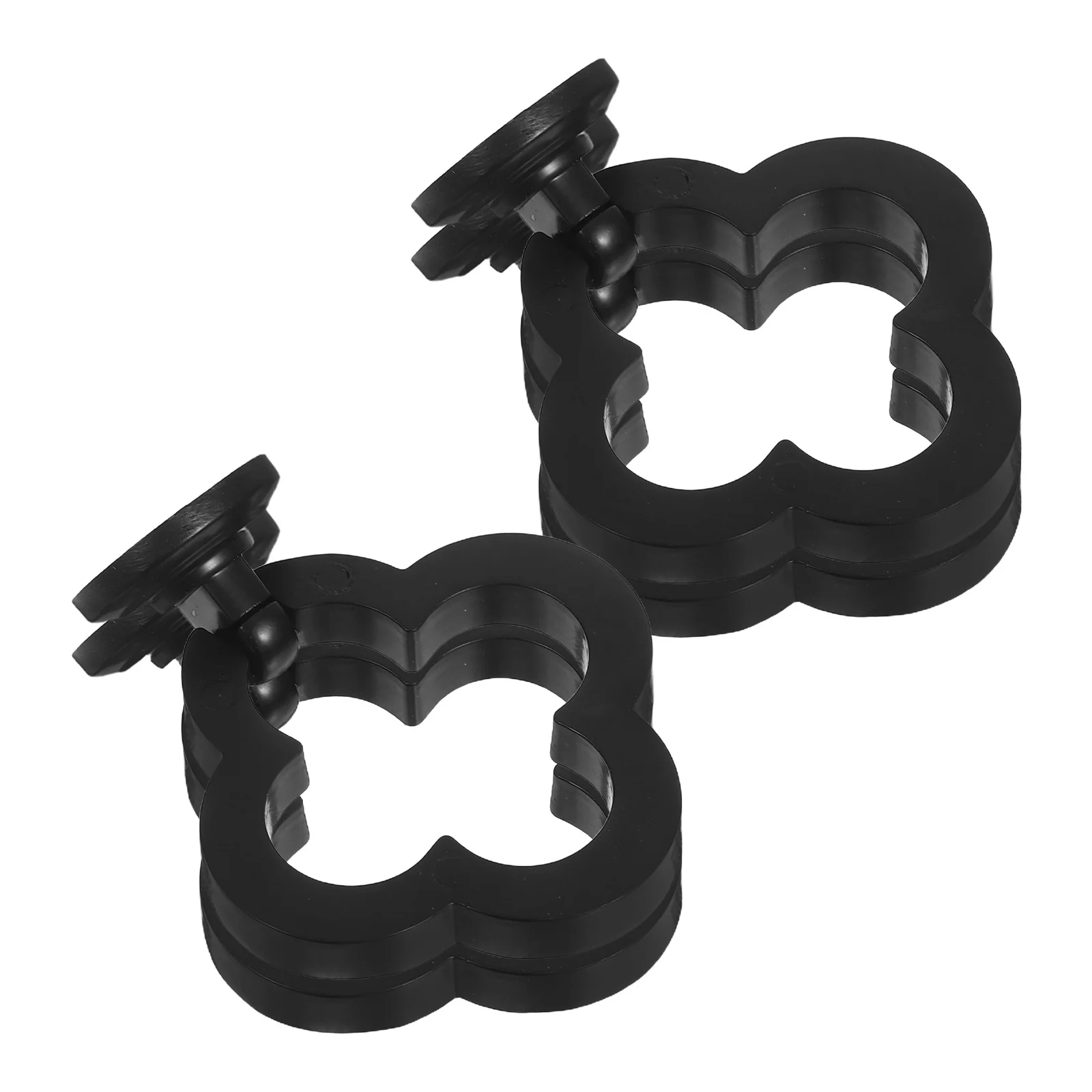 

4Pcs Black Flower Cabinet Knobs Zinc Alloy Modern Drawer Pulls for Furniture Dressers Kitchen Handles Metal Cabinet Knobs