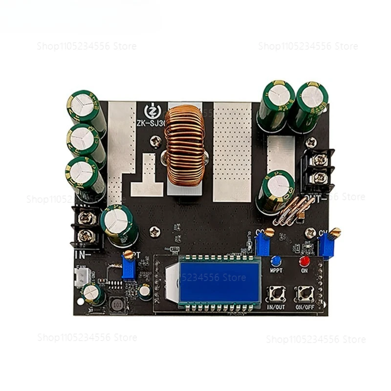 

ZK-SJ30 700W high-power automatic buck boost power module synchronous rectification 30A solar MPPT