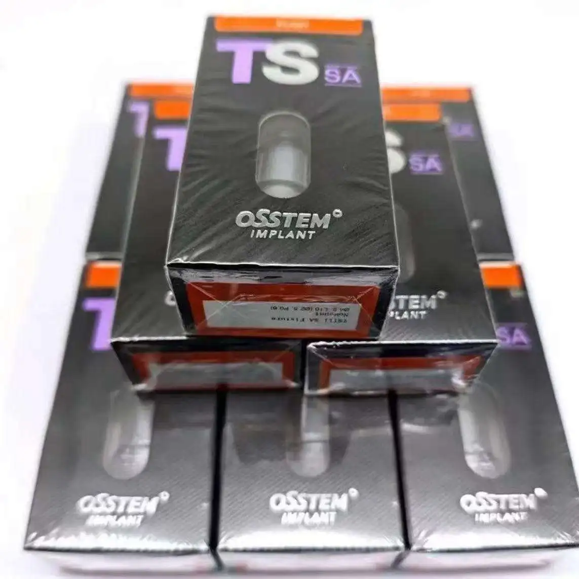 

Original OSS TS Implant Fixture and Osstem Healing Abutment Kit, Dental Surgery Accessories Set for Oral Implant
