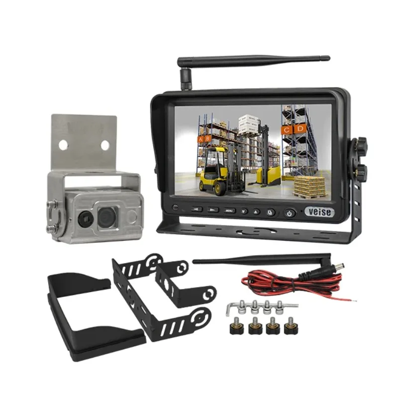 نظام كاميرا لاسلكي آمن للرافعة الشوكية لسيارة Toyota/Jungheinrich/Linde/Still/Deere #2