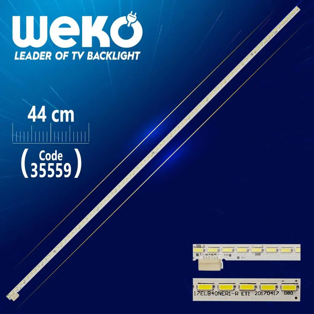 

17ELB40NER1-R ETI 20170417 80 leds 44 CM - (WK-1077)