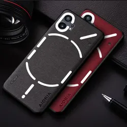 Case For Nothing Phone 1 2 3 2A Plus 3A Pro CMF Phone 2 Pro funda bussines style design lightweight textile leather phone cover