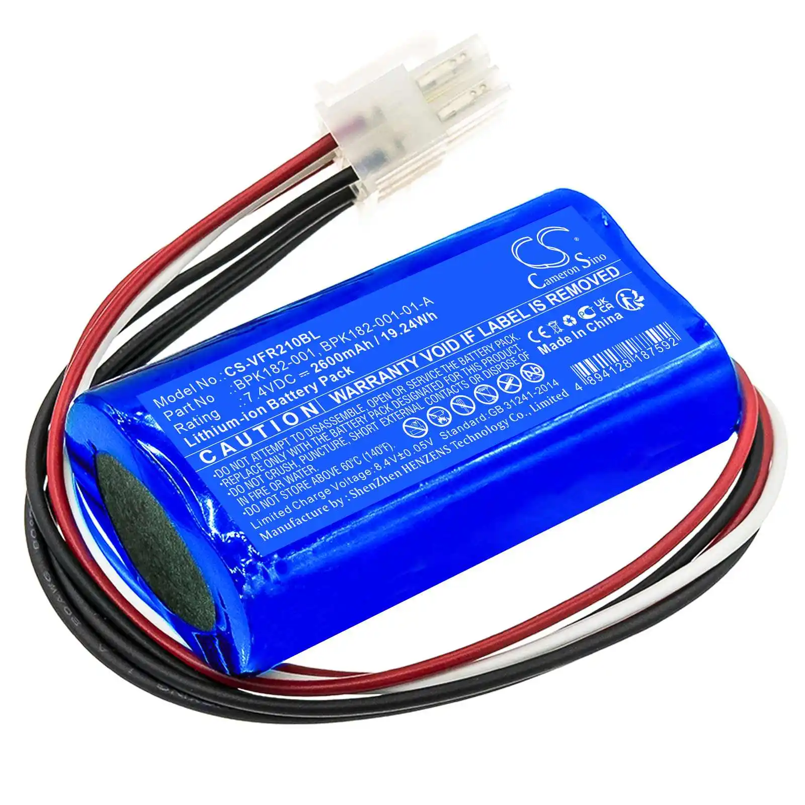 BPK182-001  BPK182-001-01-A Battery For  erifone   Ruby 2  Ruby CI  PCA169-404-01-A  PCA169-001-01