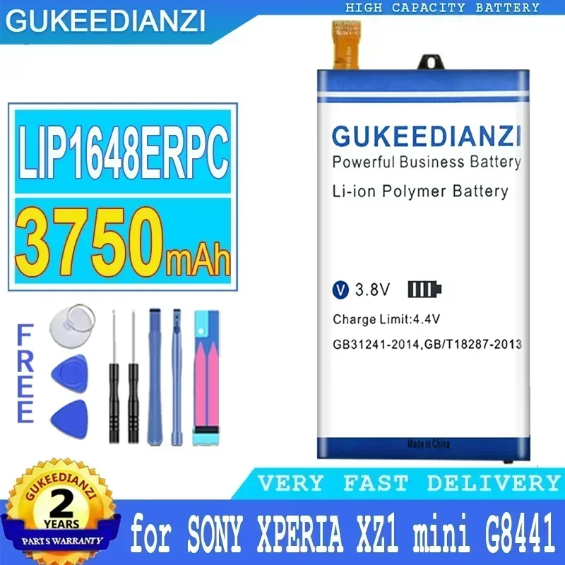 

Аккумуляторы для мобильных телефонов Sony Xperia XZ1 Compact xZ1 Mini 4,6 "G8441, SO-02K, PF41, LIP1648ERPC, перезаряжаемая портативная батарея