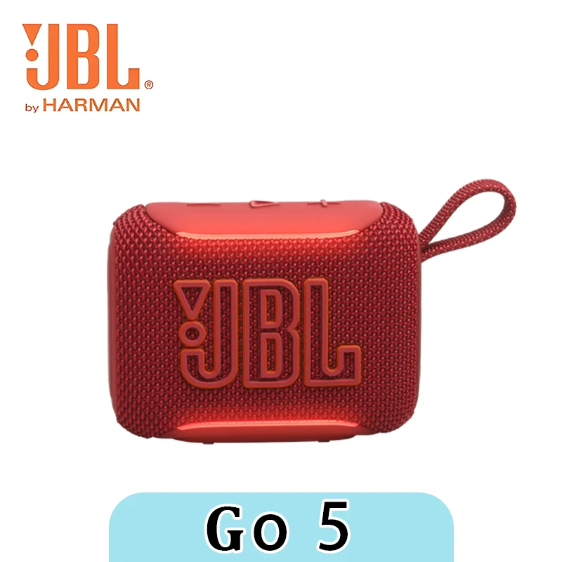 

JBL GO5 Outdoor Camping Waterproof Speaker Red Gold Brick Five Generation Portable Wireless Bluetooth Festival Gift Speaker