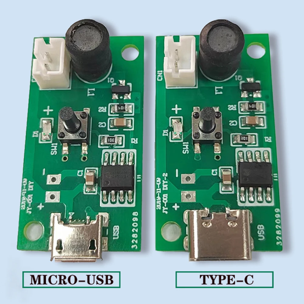 DC5V Type-C Micro USB Mini umidificatore kit fai da te Mist Maker e Driver Circuit Board Fogger atomizzazione Film atomizzatore foglio
