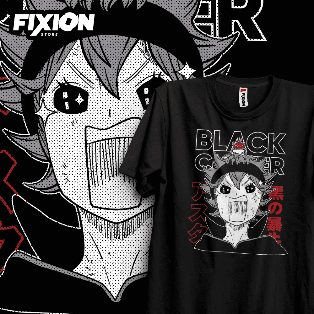 Manga T-shirt Black Clover [N] L#03 Anime Tee