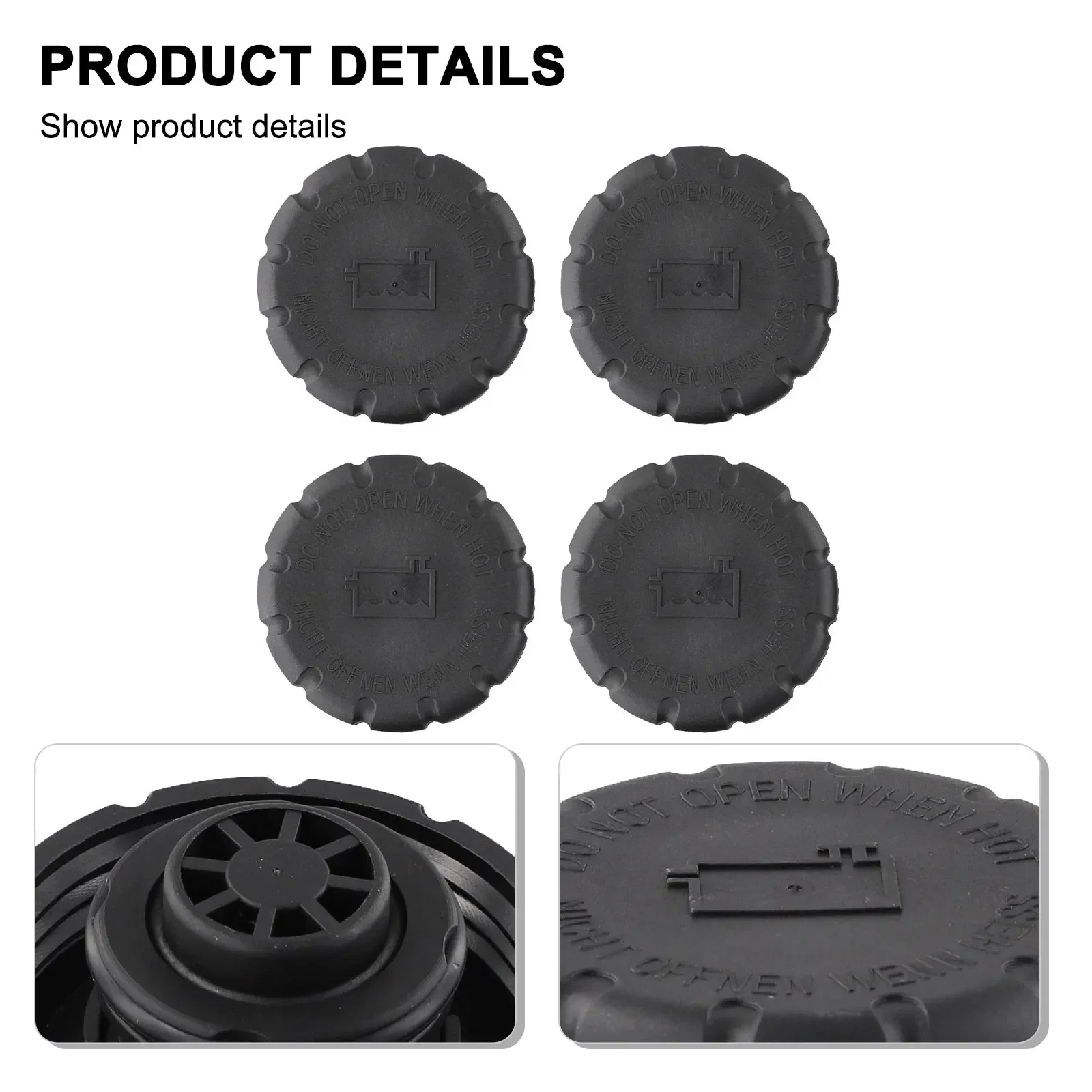 

Practical Expansion Tank Cap Coolant Easy Installation Parts Radiator Repair Replacement Reservoir Accessories