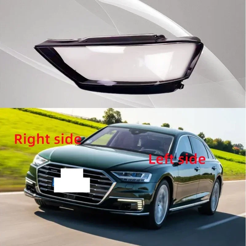 For AUDI A8 S8 D5 2019 2020 2021 2022 Car Headlight Shell Headlight cover Headlamp Lens Headlight Glass Auto Shell Cover