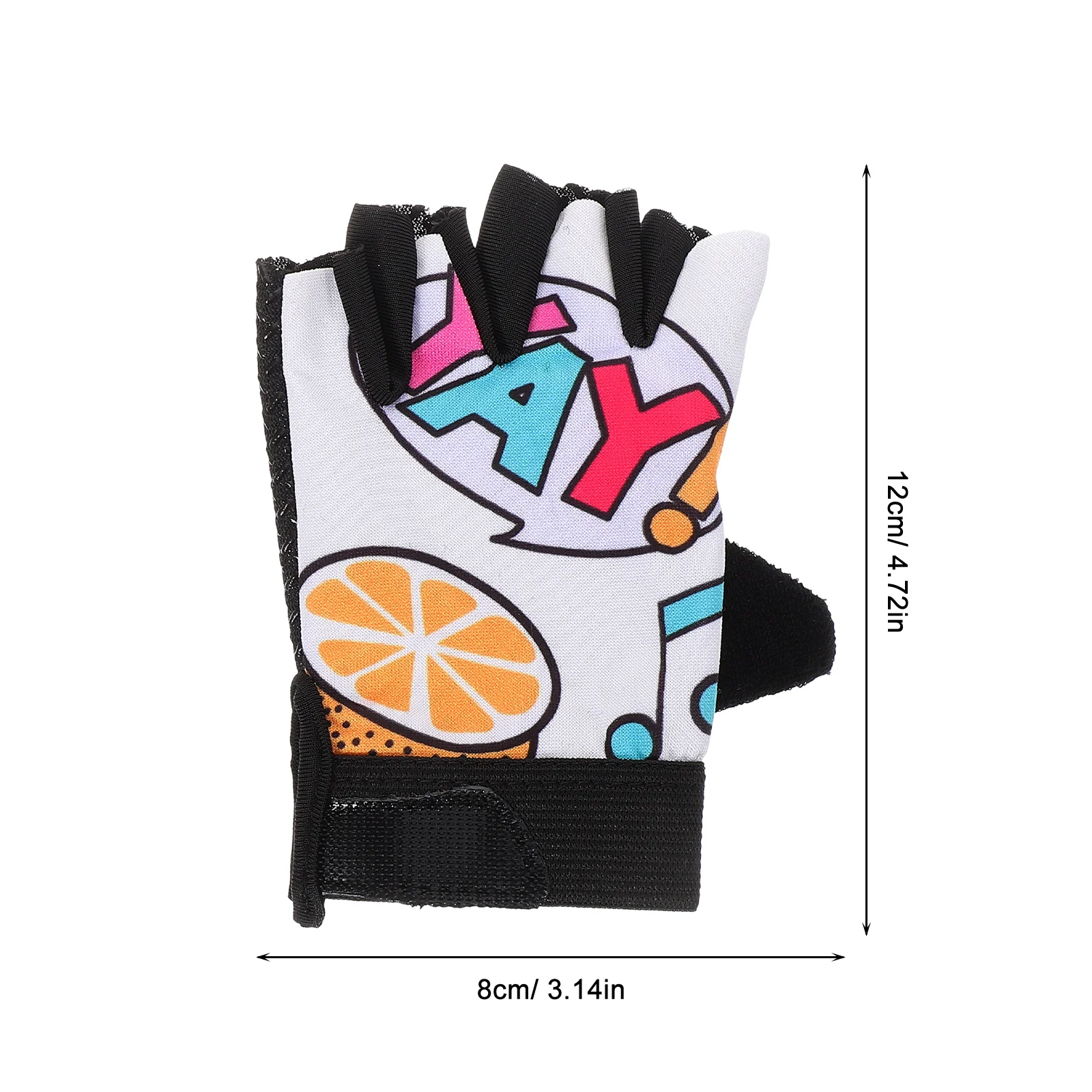 1 زوج نصف اصبع قفازات ركوب الدراجات في الهواء الطلق امتصاص الصدمات تنفس قفازات ركوب الخيل المضادة للانزلاق إكسسوارات رياضية ل