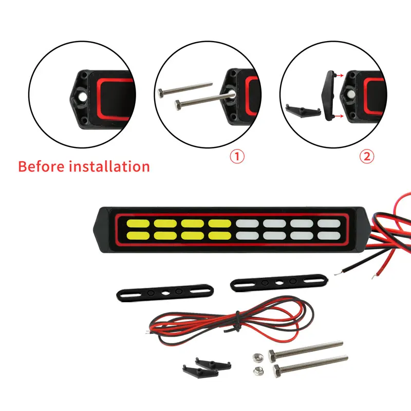 Picture 7: 1Pcs Car Styling Decorative Lights LED Front Hood Grille Emblem Decor Atmosphere Lamp For Toyota Corolla Camry  Rav4 Yaris CHR
