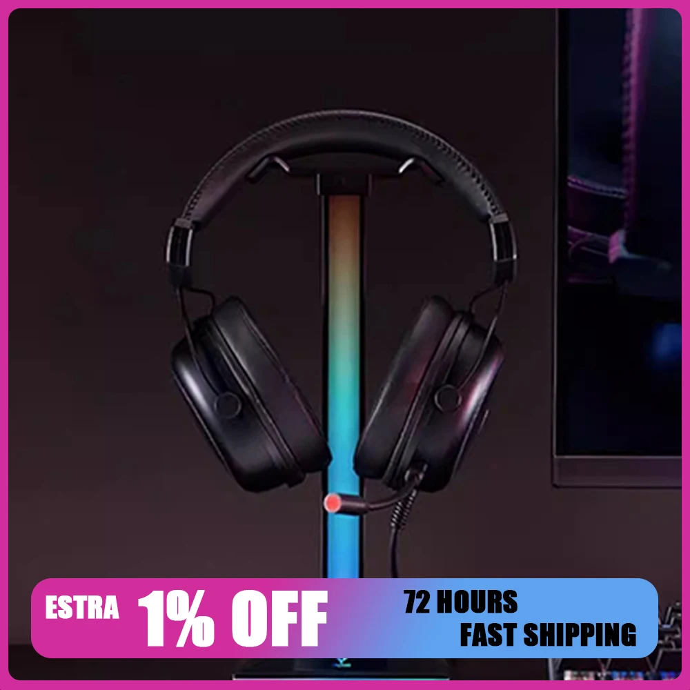 

Наушники Rapoo VH300S с эффектом виртуального объемного звука 7.1, RGB-подсветкой, низкой задержкой, микрофоном с шумоподавлением и амбушюрами для геймеров