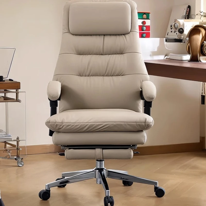 

Luxury Boss Study Office Chair Recliner Swivel Accent Designer Office Chair Living Room Arm Bureau Meuble Office Furniture