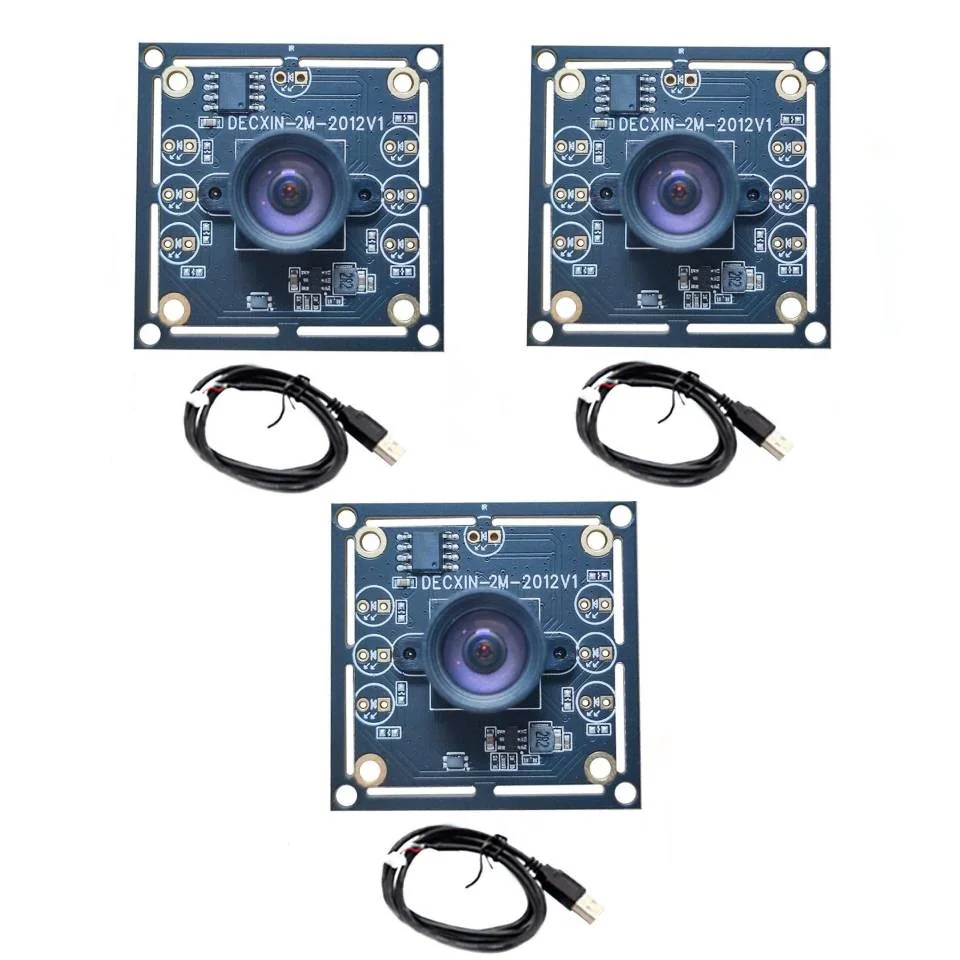 

1/3Pcs OV9732 Camera Module 100 Degree 1280x720 Camera Module w/ USB Cable Drive Free Manual-focus for Face Recognition Projects