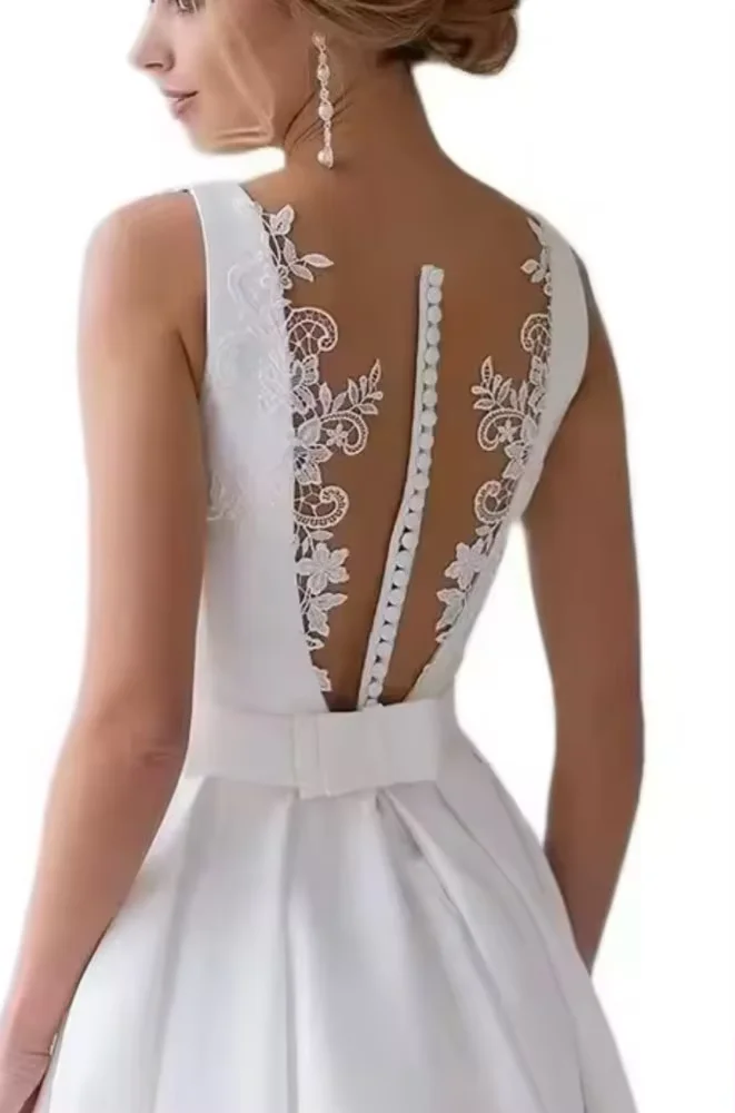 

TL Romantic 2 pieces Wedding Dresses Korea Women Sweetheart Tulle Floor Length Bridal Gowns Customized Vestidos de noiva 2026