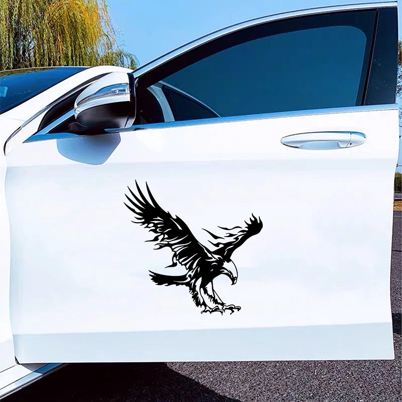 CK22261# Eagle Silhouette Car Sticker Waterproof Vinyl Decal Stickers Pegatinas Para Coche Car Accessories