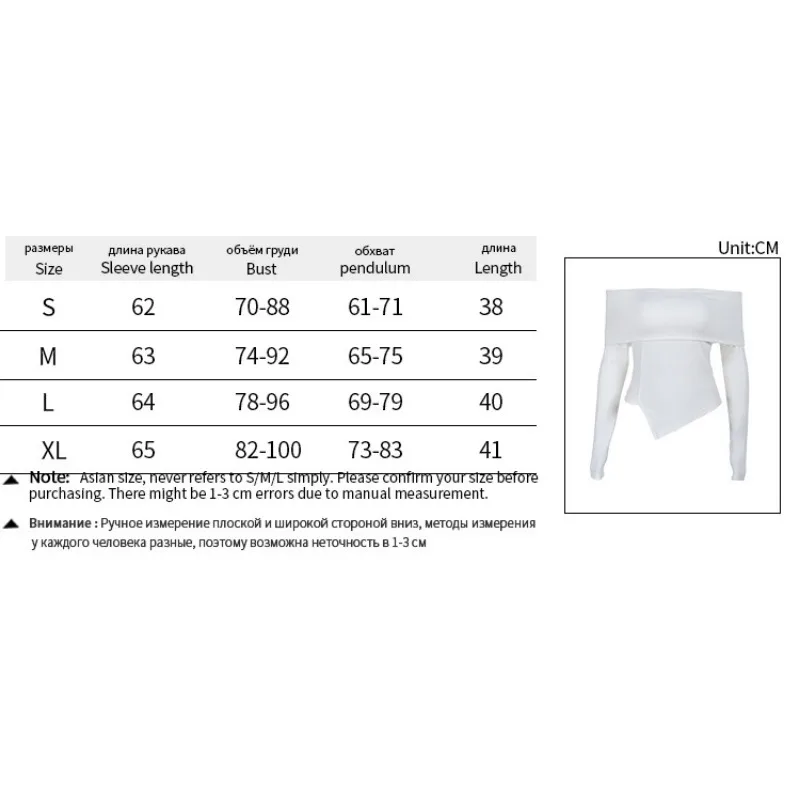 Women's Off Shoulder Asymmetric Long Sleeved Top Temperament Commuting Autumn New Female Simple Solid Fashion Pullover Tops