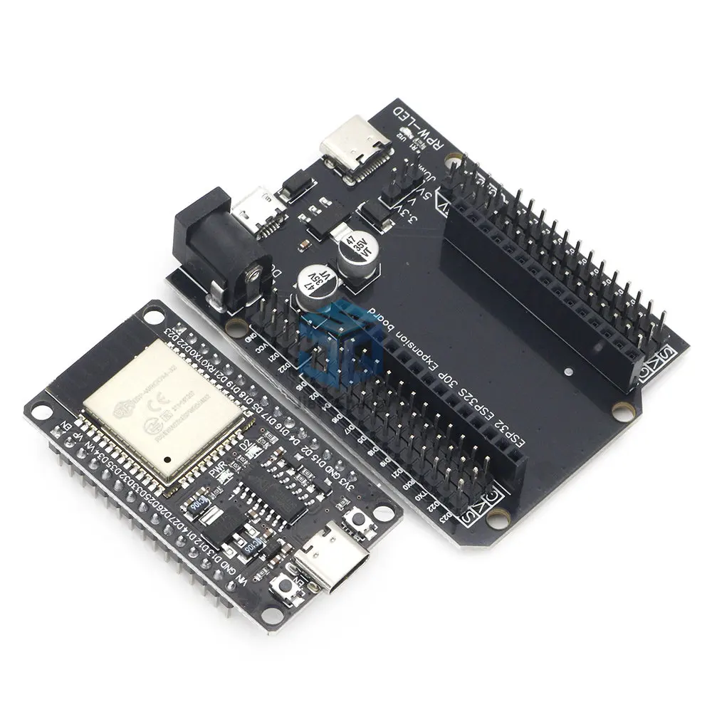 ESP32 Development Board TYPE-C USB CH340C WiFi+Bluetooth Ultra-Low Power Consumption Dual Core ESP32-DevKitC-32 ESP-WROOM