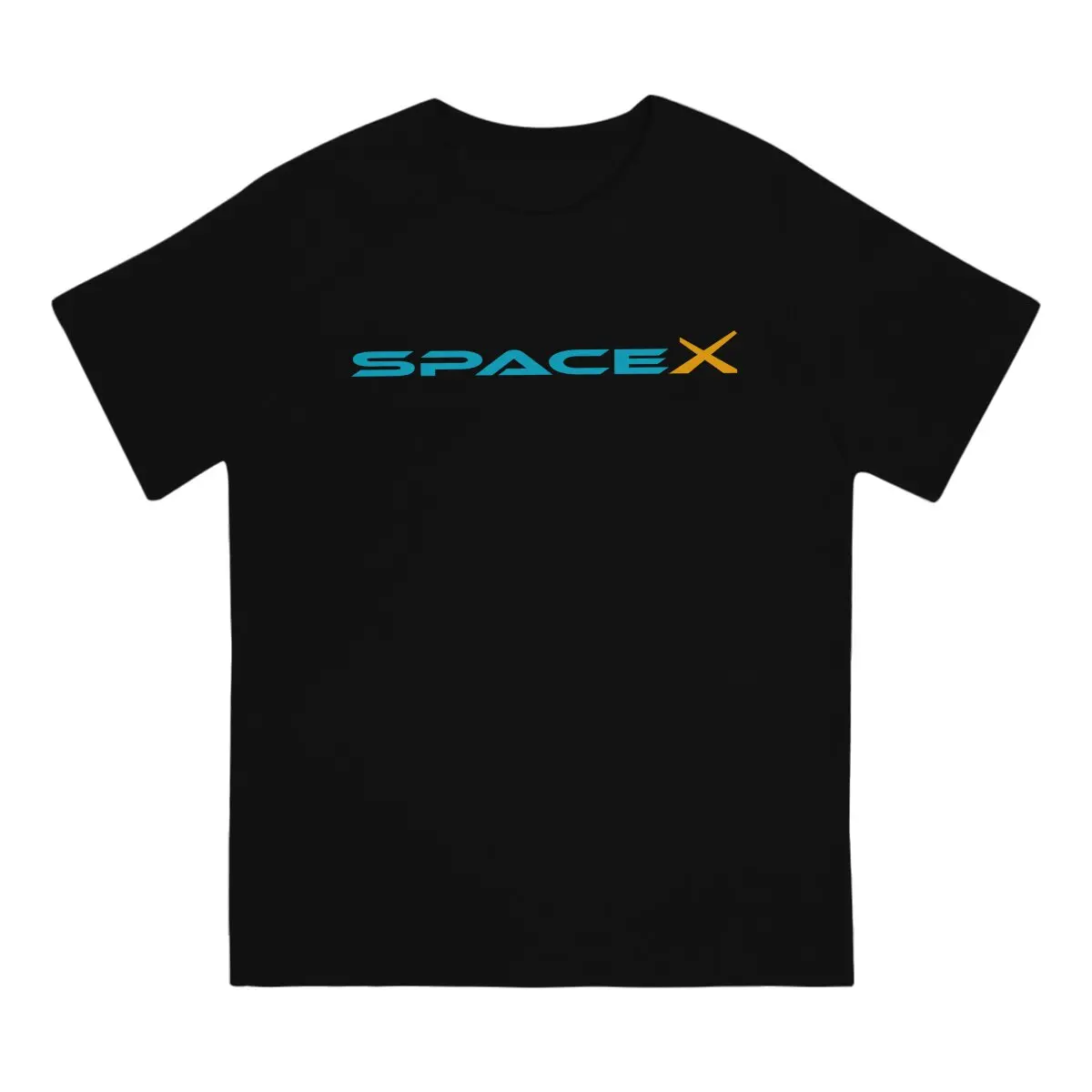 SpaceX Starship Art Tshirt Graphic Men Tops Vintage Fashion Summer Polyester Short Sleeve Harajuku T Shirt