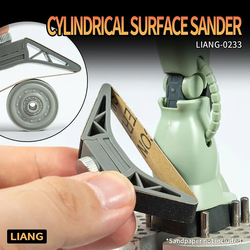 LIANG Model 0233a/b Cylindrical Surface Sander For Scale Models Modeler Craft Tools Modelling Hobby