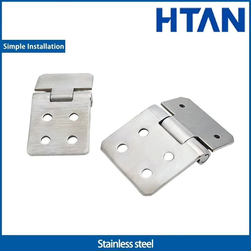 

304 Stainless Steel Asymmetric Folding Hinge Industrial Electrical Equipment Network Cabinet Door Hinge