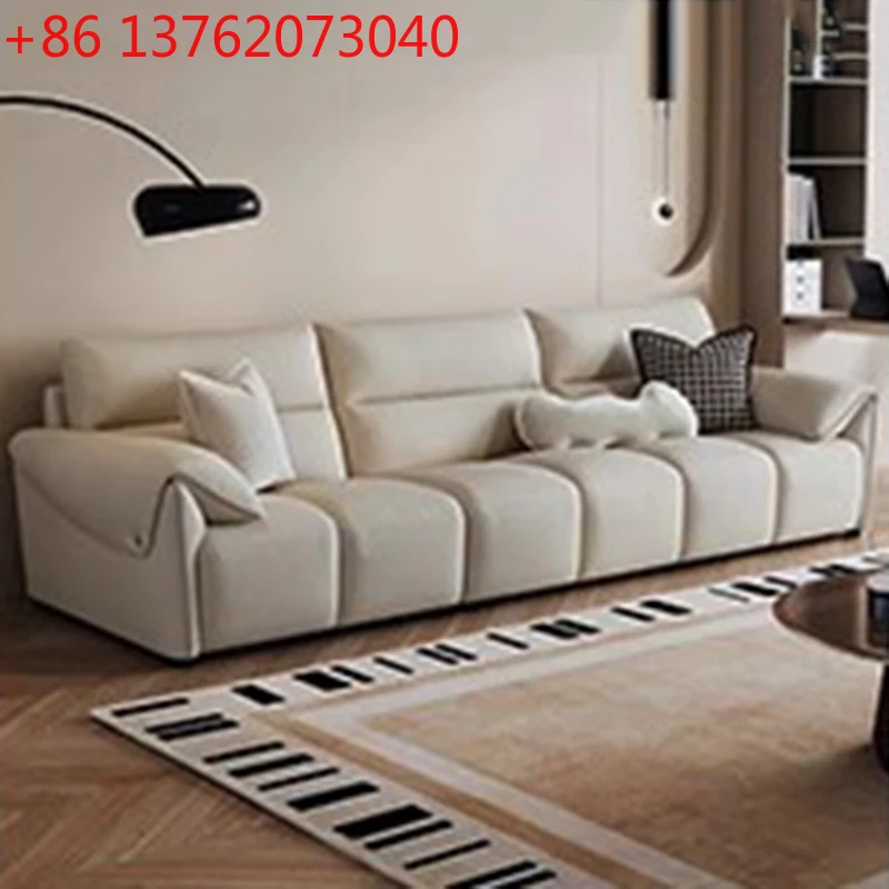 Sofás Blancos Crema para Sala de Estar, Puf Nube, Puffs Bonitos, Sofá Futón, Sofá de Dos Plazas, Sofás de Suelo para Sala de Estar, Sillón Cama, Muebles de Salón