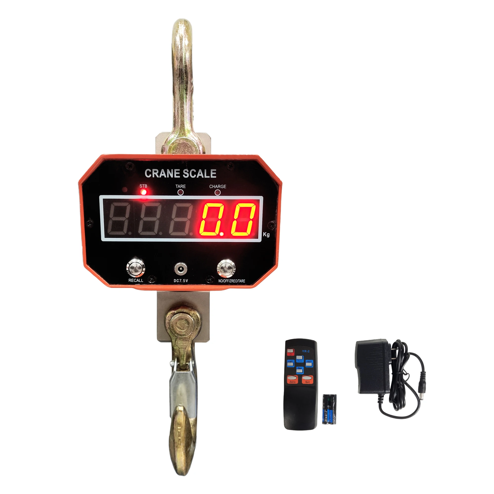 2025 حار بيع Led 3000 كجم العلوي معلقة الرقمية وزنها كرين مقياس لاسلكي عن بعد 3T مع بطارية قابلة للشحن #1