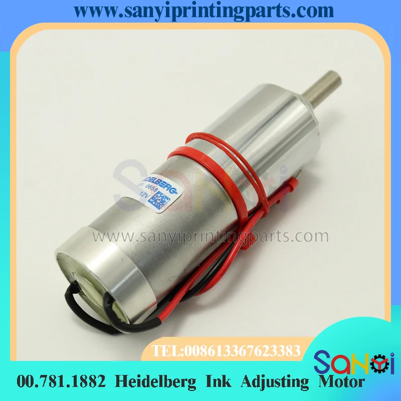 00.781.1882 Heidelberg Ink Adjusting Motor For Printing Machine Parts