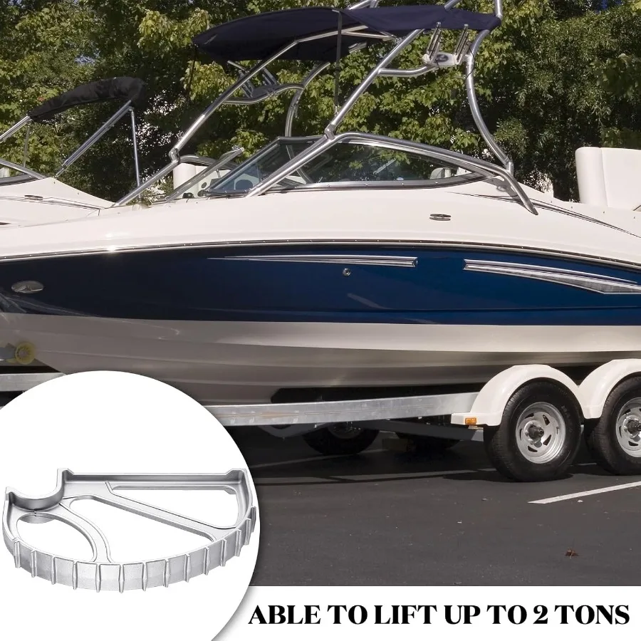 Dongkrak Gisafai Easy Lift untuk Trailer Kapal, Dongkrak untuk Kendaraan Satu As dengan Kapasitas Tugas Berat, Ideal untuk Mengangkat Mobil dan Sepeda Motor