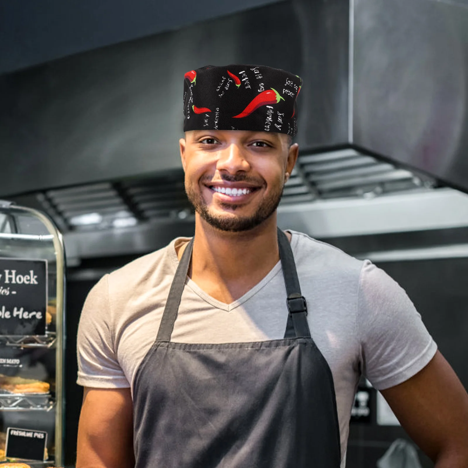 Gorro de Chef de Sushi, gorros de cocina resistentes al desgaste para hombres, suministros decorativos de cocina para trabajo, camarero, panaderos de Hotel