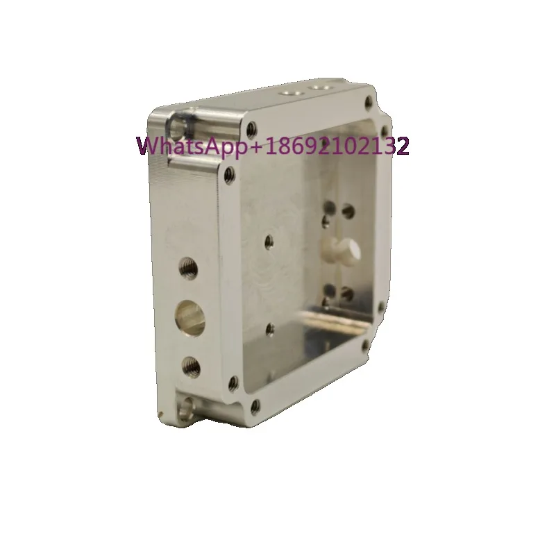Metal Aluminum Shell Length 41mm Width 39mm Height 12mm RF Box Electromagnetic Shielding Cavity with Mounting Legs