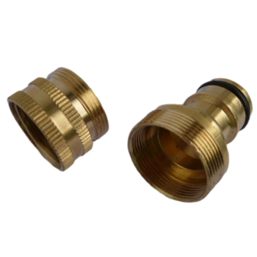 For Garden Basin Connector Kitchen Faucet High Quality Quick Connect Faucet Thread Connector Yellow Basin Fitting