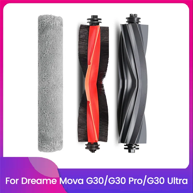 

Для Dreame Mova G30/G30 Pro/G30 Ultra комплект аксессуаров для пылесоса основная щетка гусеничная ткань для швабры крышка основной щетки