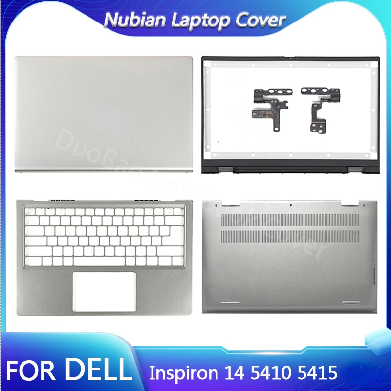 

New For Dell Inspiron 14 5410 5415 Laptop Case LCD Back Cover Front Bezel Hinges Palmrest Bottom Case Top Lid 0CYT45 06M9P2