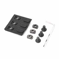 M-LOK CABLE CLIP BK
