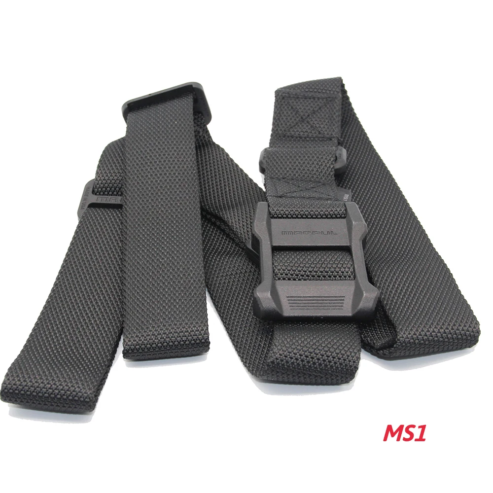 Sling carregando câmera, cinta tática, corda de segurança de ponto duplo, comprimento ajustável, nylon, multi-tarefa, MS1, MS2, MS3, MS4