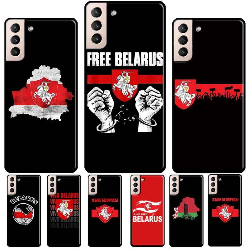 Belarus Flag Cover For Samsung Galaxy S20 FE S8 S9 S10 Plus Note 10 Note 20 S22 S21 S23 Ultra Phone Case