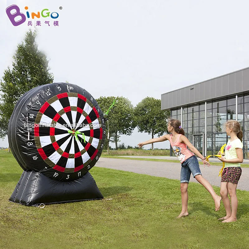 

Giant 2.2m-3m Inflatable Custom Colorful Dartboard inflatable toys Funny Game for Outdoor Shooting Game-Sale