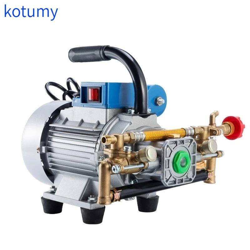 Integrated Hose Reel Farm Spray Machine KOTUMY High Pressure Plunger Pump Fruit Tree Pesticide Sprayer