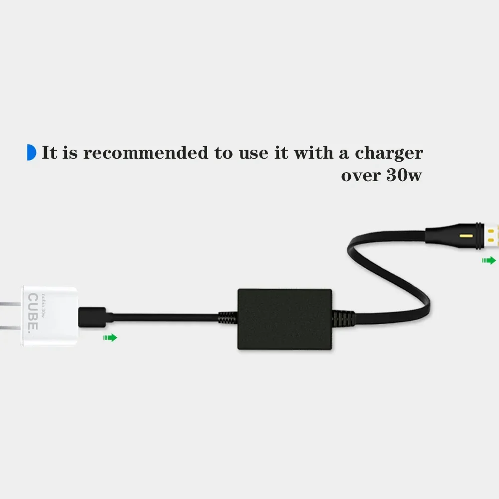 ResMed Airmini PD Charging Cable For CPAP APCP Outdoor Mobile Power Bank charging Wire Power Cord Medical Accessories 12 Hours